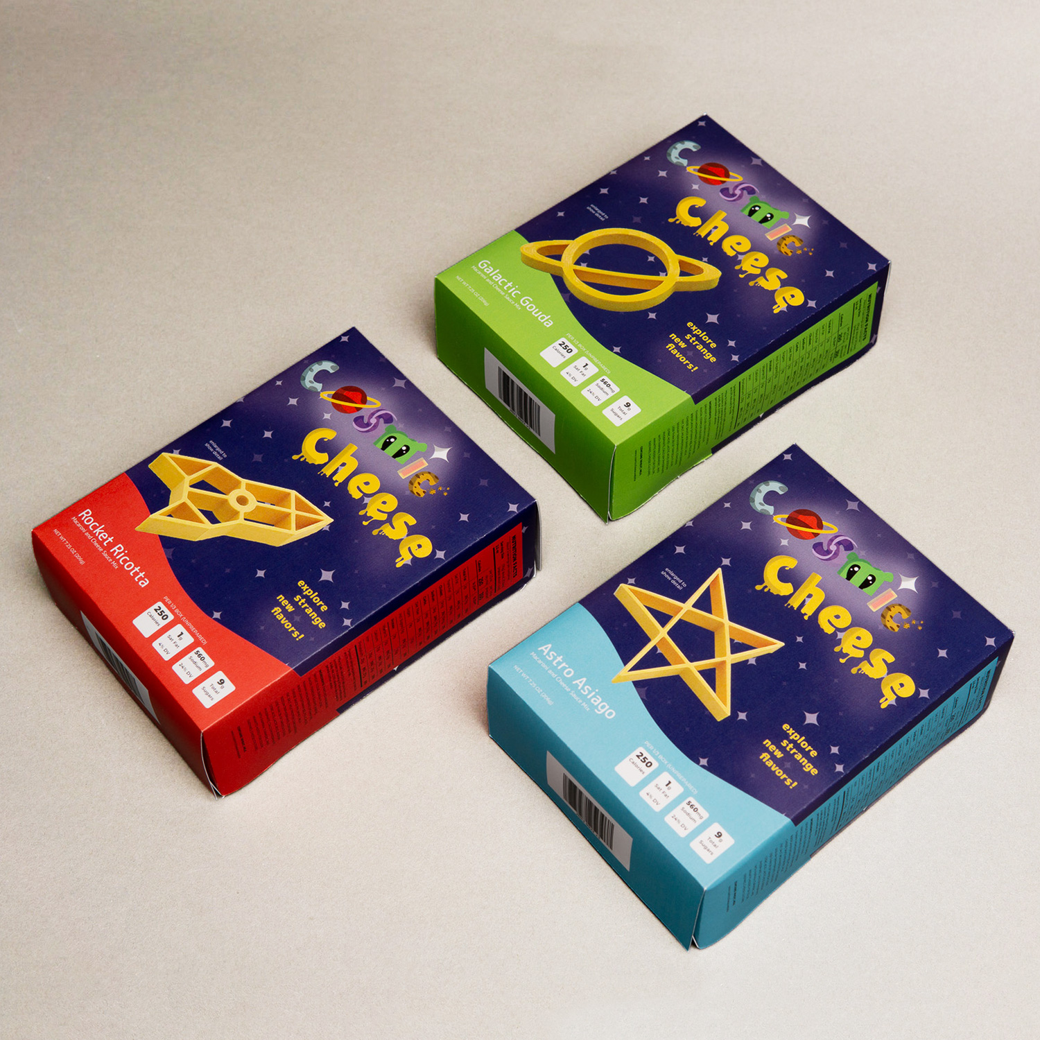 Cosmic Cheese Boxes 1